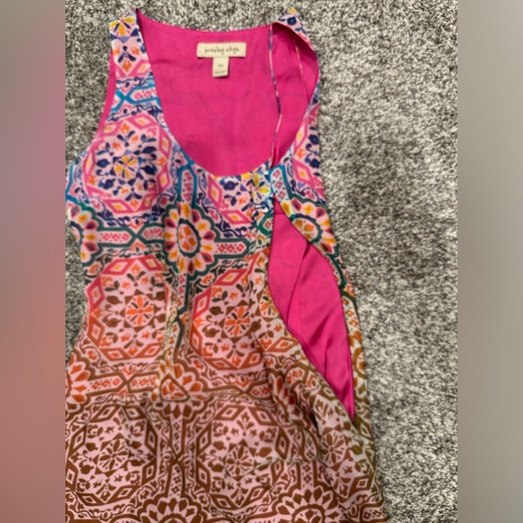 Nordstrom XS/S Silk Dress Fits 4-6 - Picture 7 of 9